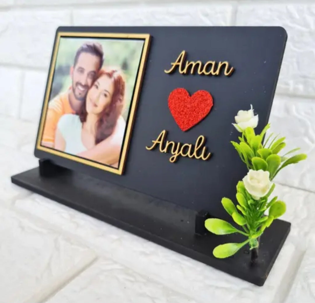 Customized Anniversary Gift For Couples with HD Quality Aluminum Photo Plate
