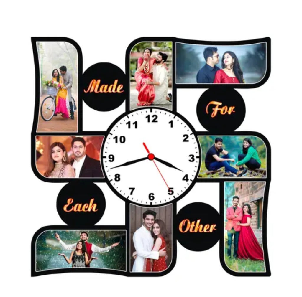 Swastik Clock 12X12