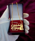 Personalized Name Necklace with Couples Name