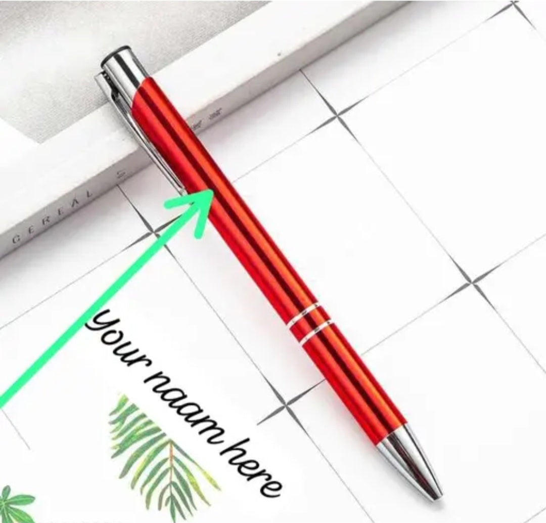 Customized Metal pen with your name used for corporet gift