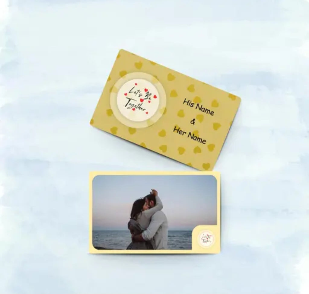 Customized Love ATM Card Gift