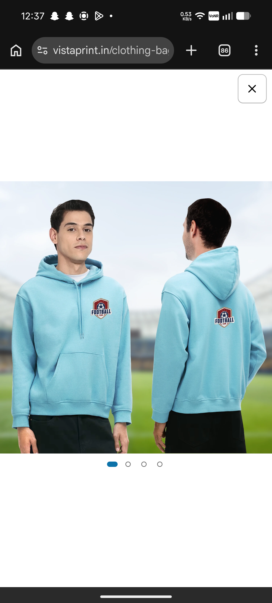 Oversized hoodies customised Your logo/ design on front and backside