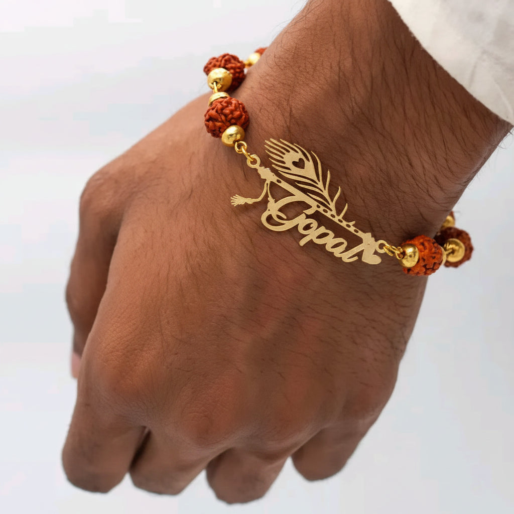 Unique custom Rakhi  for him