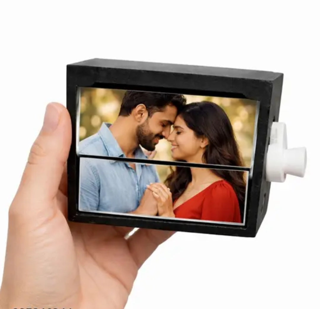 Customized 12 Photo Flip Book Frame