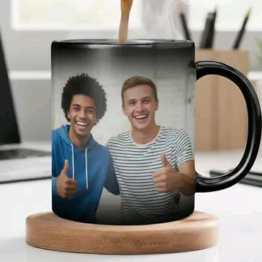 Magic mug personalized photo