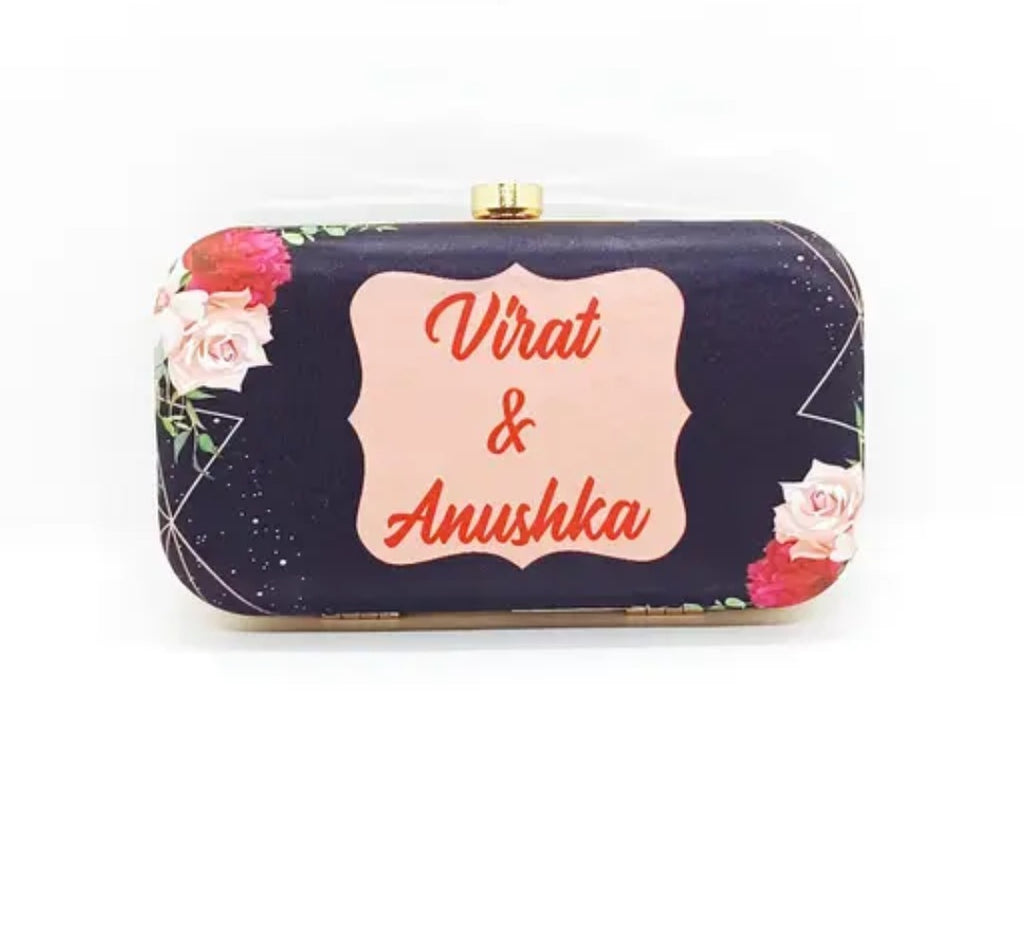 Customise photo clutch Handbag