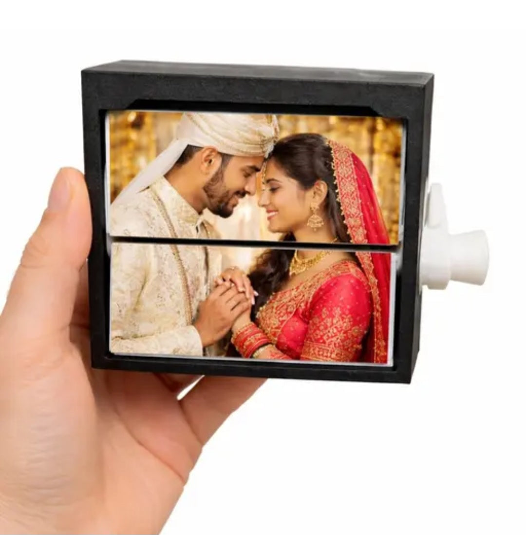 Customized 12 Photo Flip Book Frame
