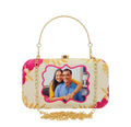 Customized Photo Clutch Printed Clutch Party clutch Hand Bag For Girls and Women