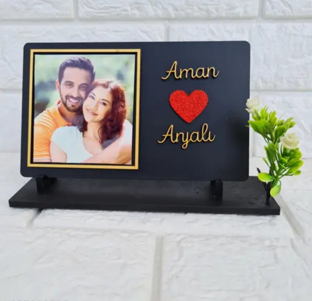Customized Anniversary Gift For Couples with HD Quality Aluminum Photo Plate