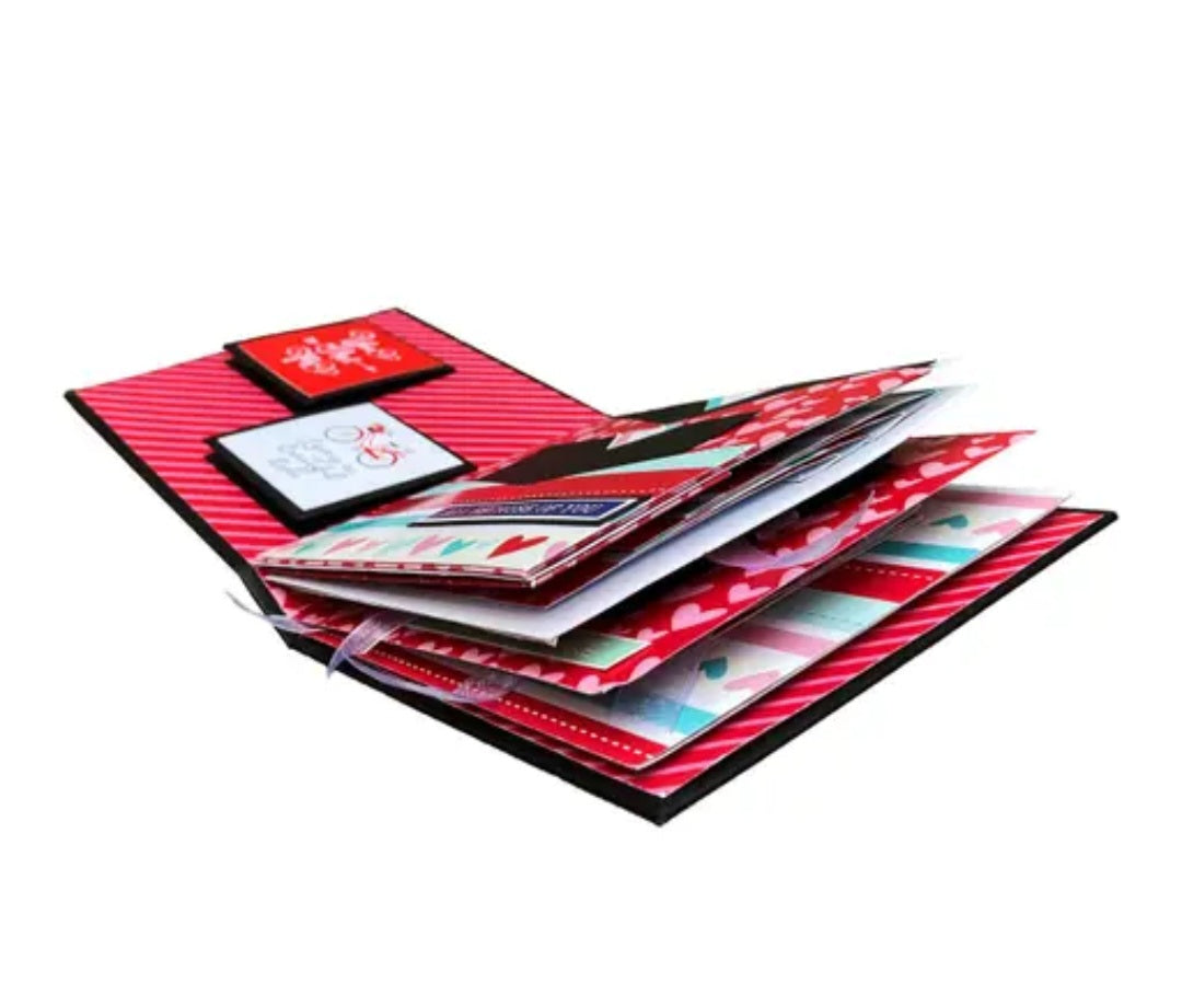 Scrapbook for Valentine's day / Anniversary / Birthday / Greeting Card