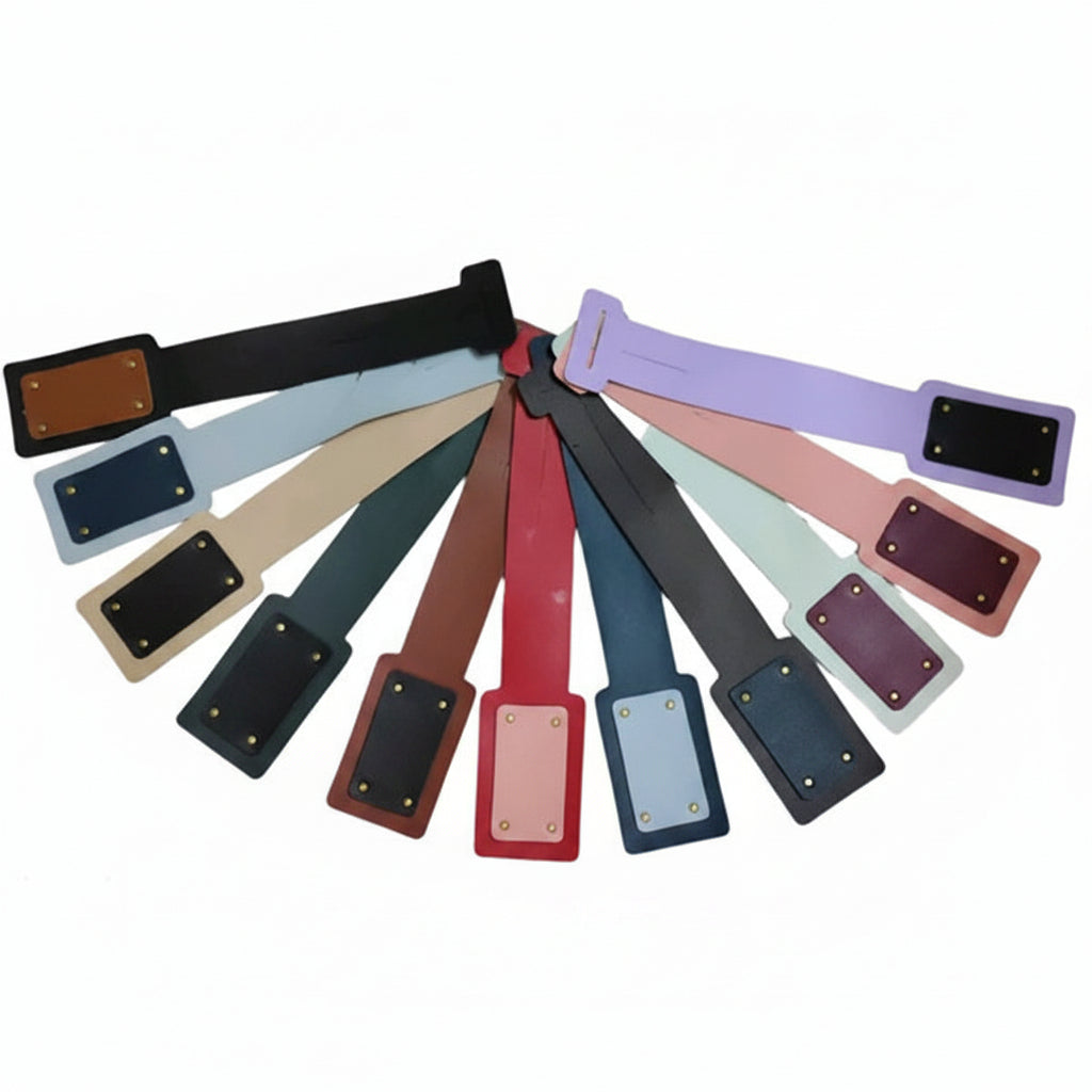 Customised Luggage Tag for Men and Women, Unisex Travel assesories Black