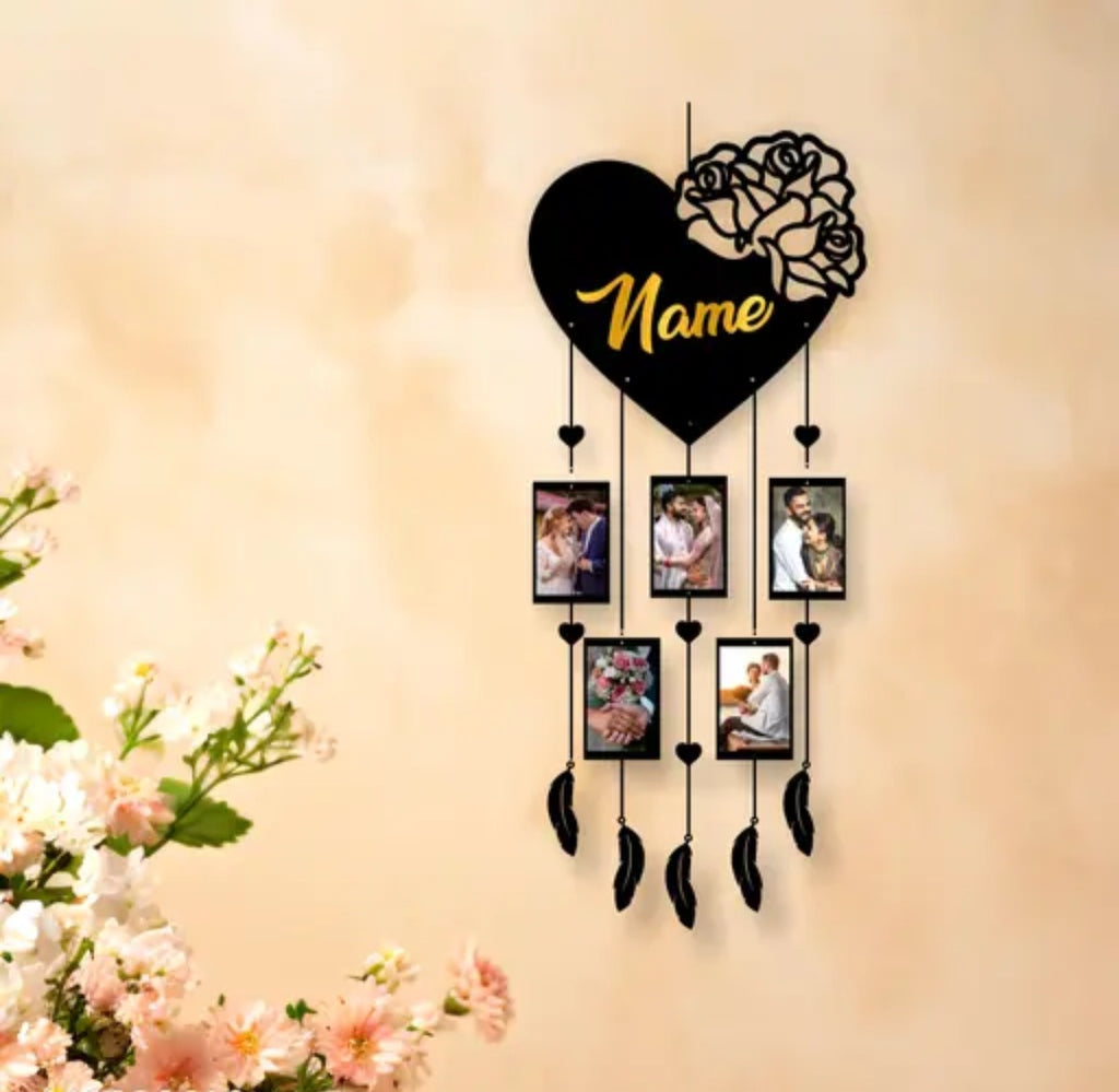 Gift Decor Customized Dream Catcher with Personalized Text and Photos