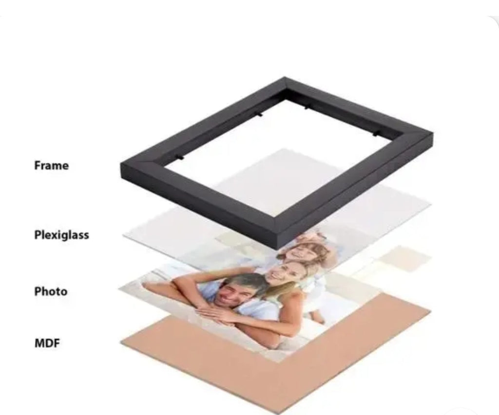 Personalized mini frame with photo for Birthday and Anniversary gift