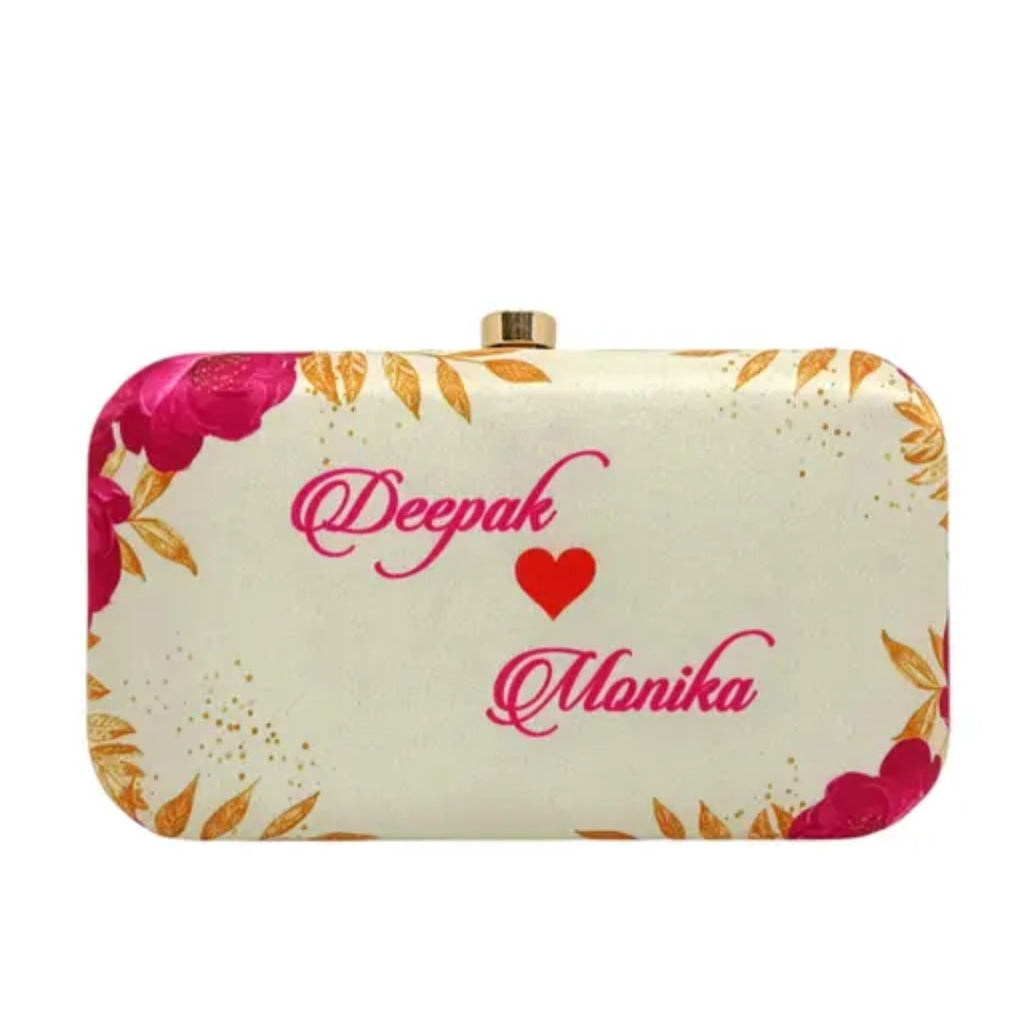 Customized Photo Clutch Printed Clutch Party clutch Hand Bag For Girls and Women