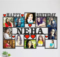 Customized Couple Collage 12 Photo Frame