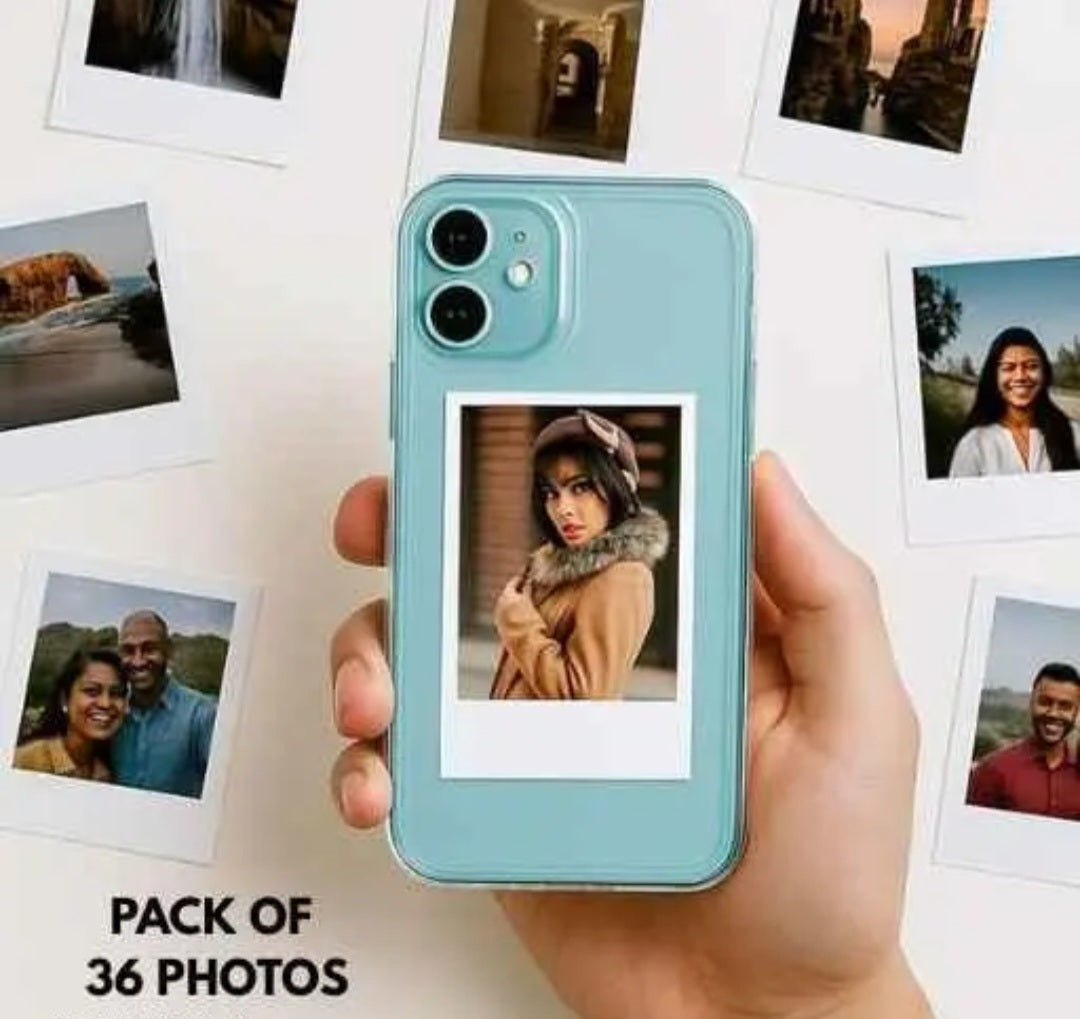 Mini Photo Prints Customized For Phone Case (Pack Of 36)