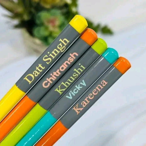 Pencil set 10 pc customize name unique gifts