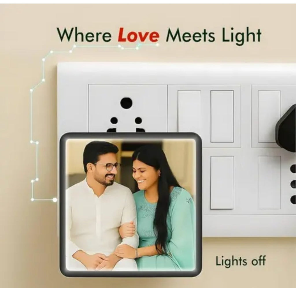 Personalized LED Night Lamp with Custom Photo