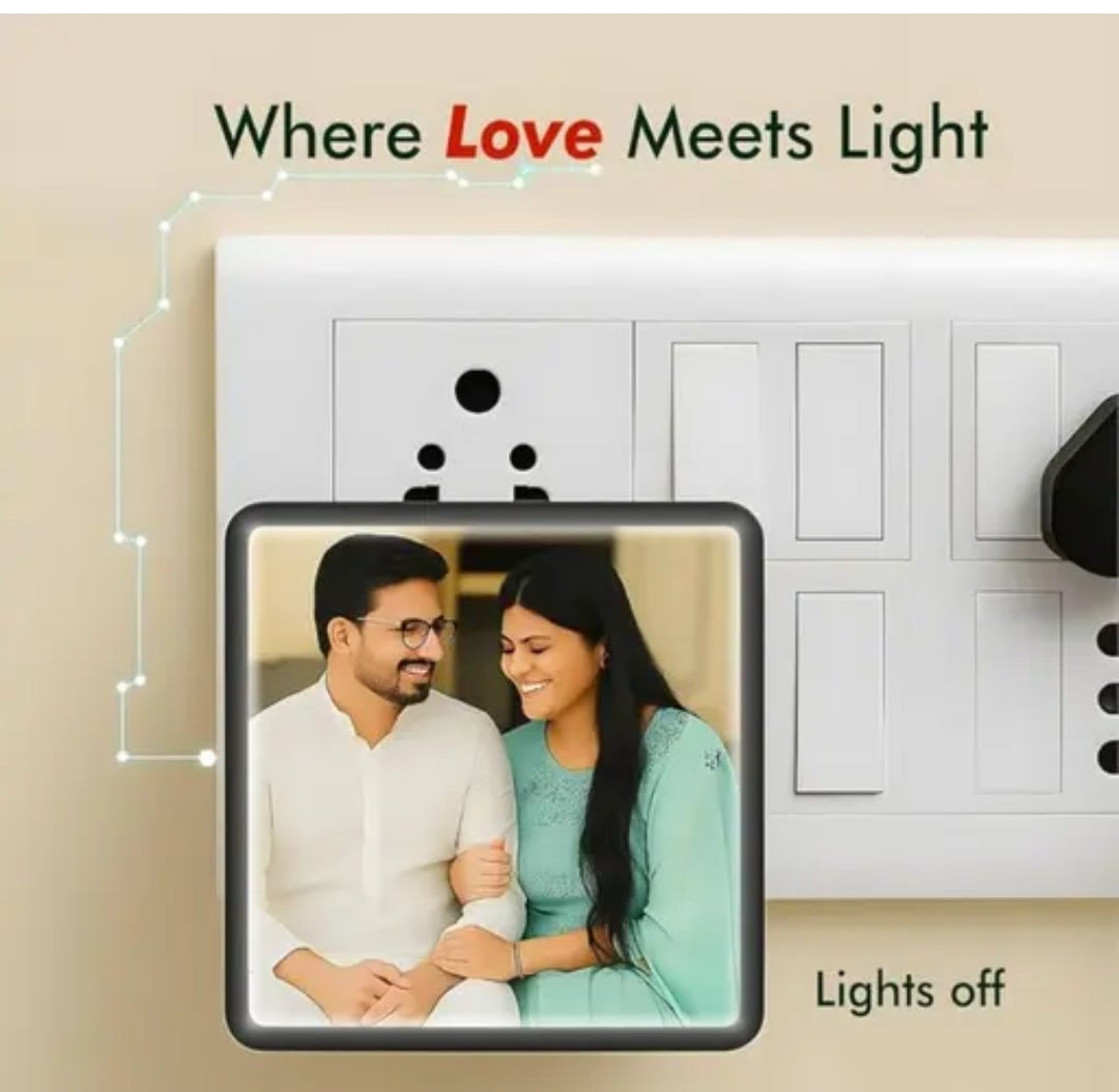 Personalized LED Night Lamp with Custom Photo