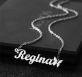 Jwelery for Women "CUSTOMIZED" "Personalised" "single' "NAME NECKLACE WITH CROWN",